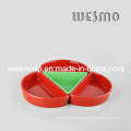 Multicolor Louça Snack Dish Set